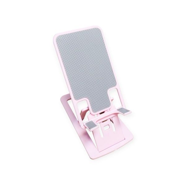 Pink Adjustable Desktop Mobile Phone Holder