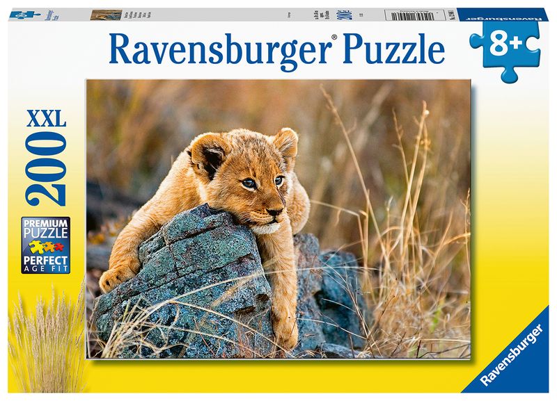 Ravensburger 200 Piece Xxl Puzzle-Little Lion