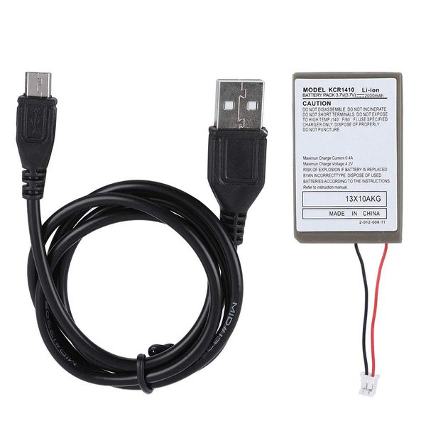 Battery Pack Compatible With PS4, 2000mA Rechargeable PS4 Game Controller