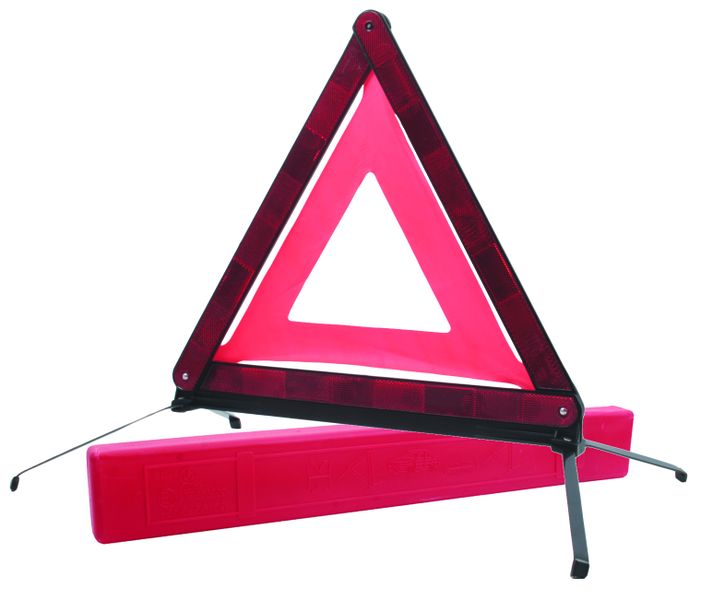 Warning Triangle with E-Mark and Storage Case