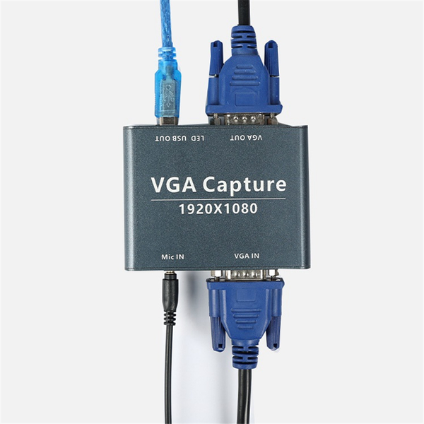 Vga To Usb Capture 1080P Vga Input and Usb Output Compatible with Universal