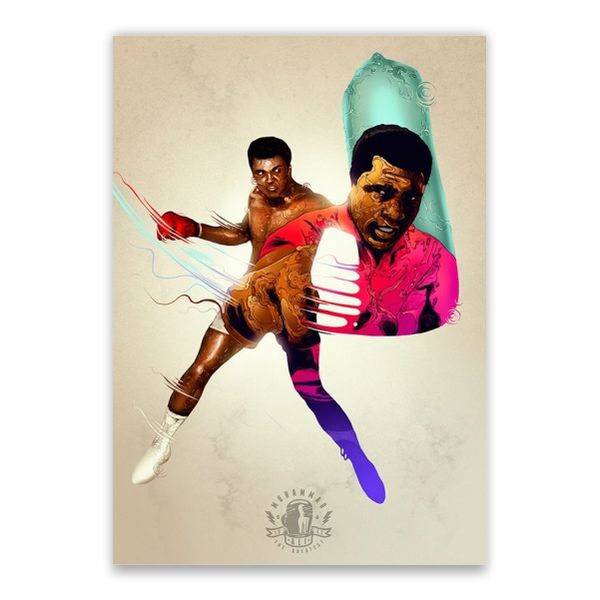 Muhammad Ali The Greatest Poster - A1