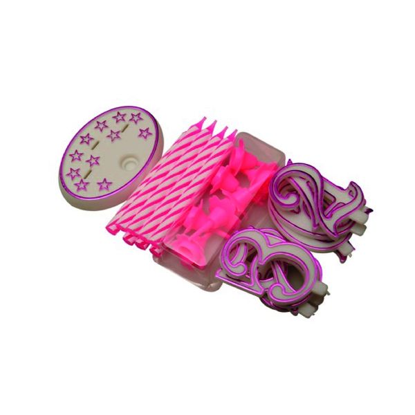 Prestige - 18 Pieces Candle &amp; Holder Set