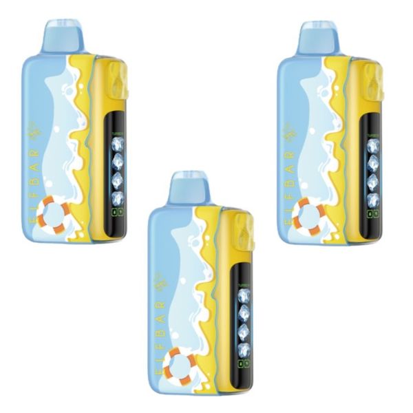 Elf Bar 25KPuffs Dispose Vape-Ice King Summer Edition-PineapplePassionPom-3