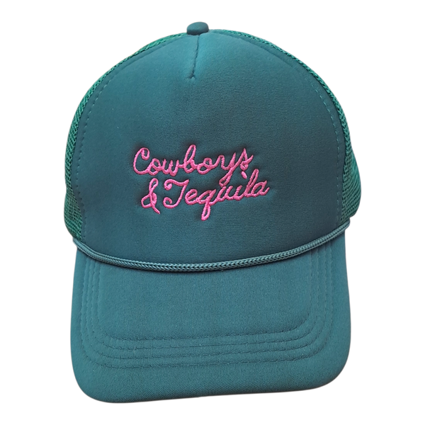 Gift Emporium "Cowboys &amp; Tequila" Cap - Green