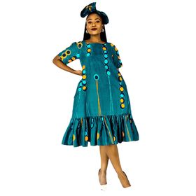 green emerald velvet dress Oneil Mini Dress