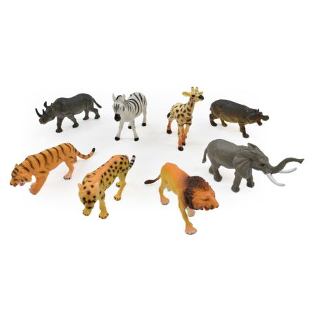 PETERKIN Assorted Jungle Animals in a Set 8 pieces | Buy Online in South  Africa 
