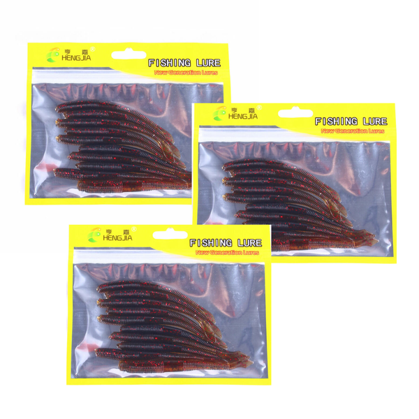Hengjia 30pc Silicone Soft Bait (10cm-2.3g each)