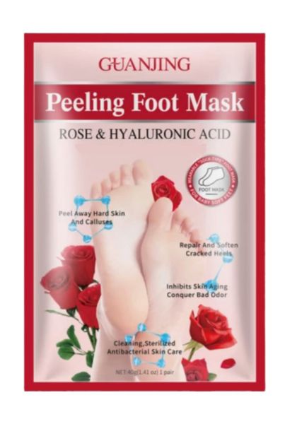 GuanJing - Rose Peeling Foot Mask