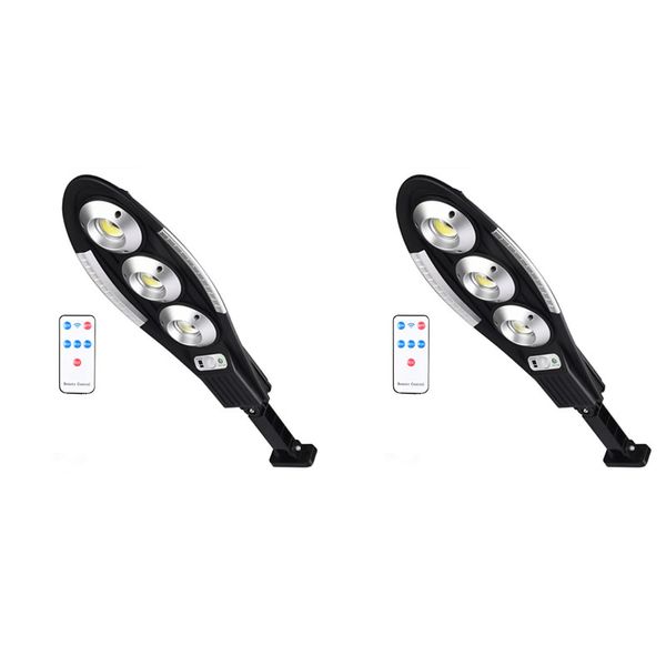 2 Set Of 150W Outdoor Motion Sensor Solar Lamp With Remote JT-XBJ