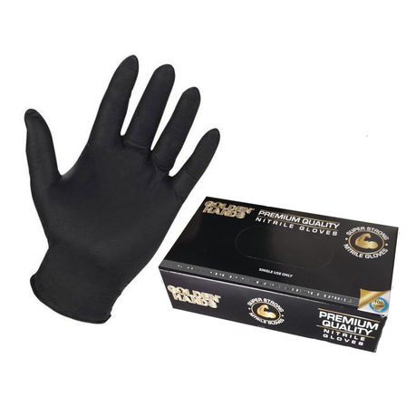 Box Handler Gloves Black, Large, Pair 