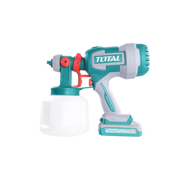 TOTAL Spray Gun 1000ml Li-Ion 20V (Unit Only)