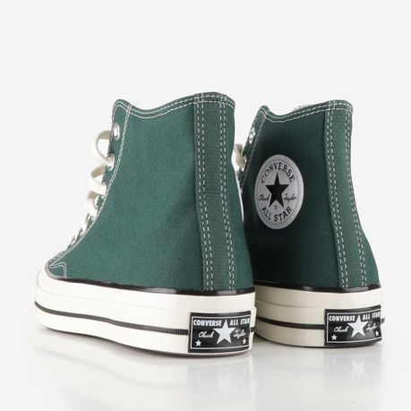 Converse Chuck 70 Hi Green Envy Unisex Lace Up Canvas Sneakers