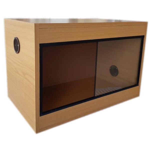 OAK Finish Reptile Terrarium (Wooding Cage)