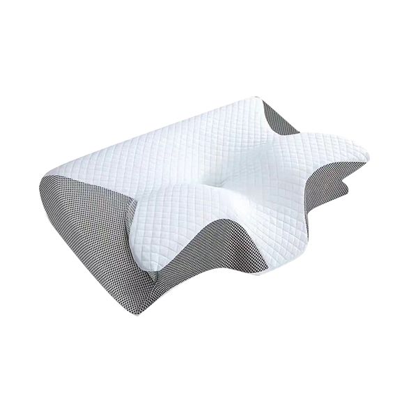 Butterfly 2-In-1 Ergonomic Contour Support Pillow, Neck Pillow