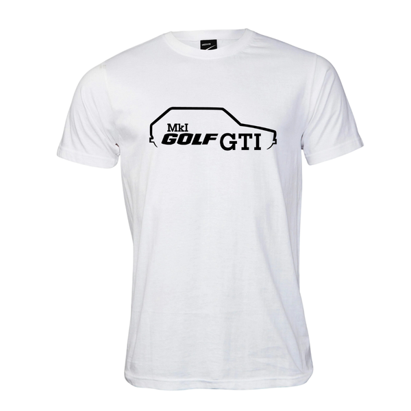 Katz Designs - White T Shirt - MK1 GOLF 1 GTI