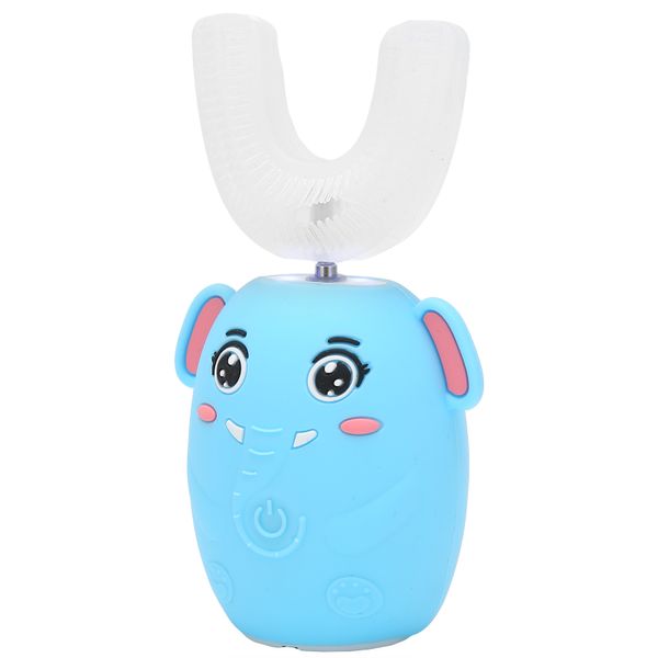 U-shaped Electric Toothbrush for Kids Blue