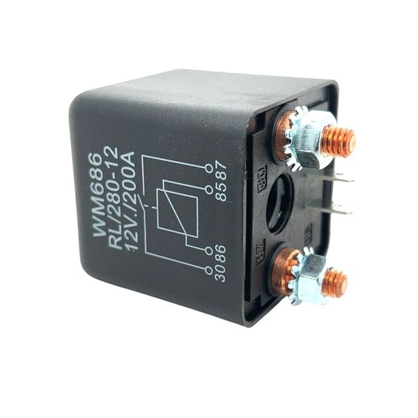 12V Heavy Duty Relay (120A) (4-Pin N/O)