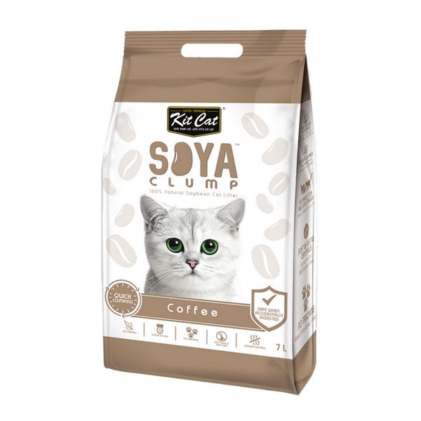 Kit Cat Soya Clump Cat Litter Coffee
