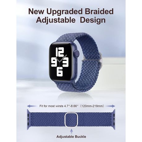 Nylon Braided Elastic Apple Watch Strap 38/40/41mm, Shop Today. Get it  Tomorrow!