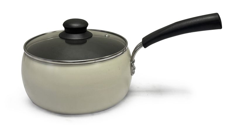 Miss C Induction Heat Non-Stick Sauce Pan with Lid - 18cm