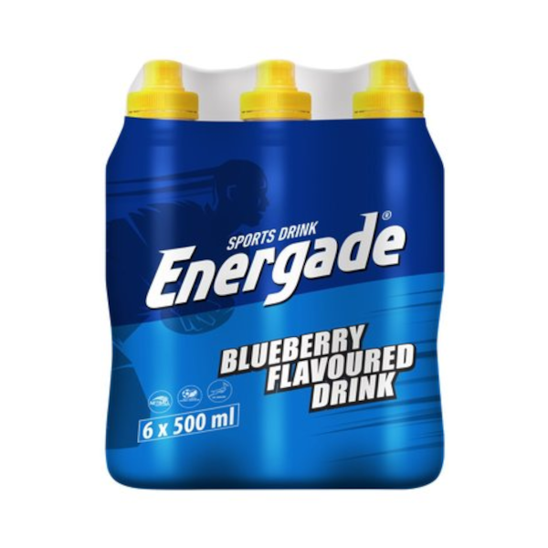 Energade Sports Drink Blueberry - 500ml x 6