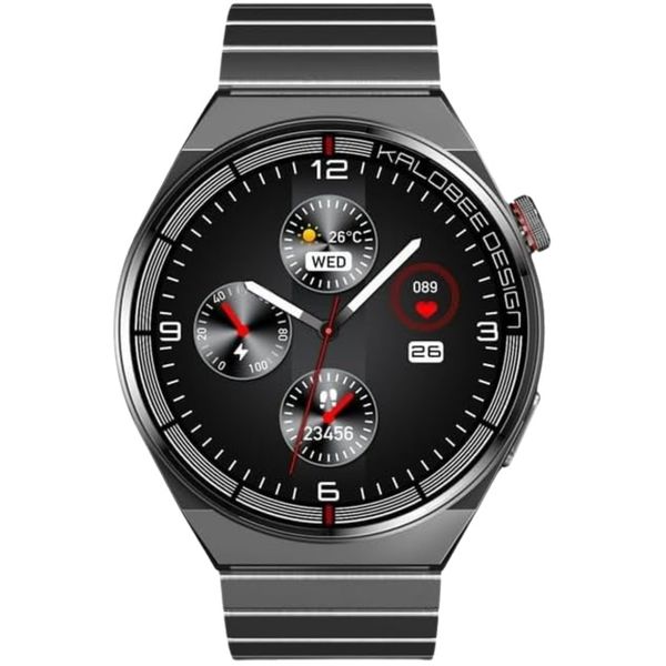 NFC Smart Watch Advanced watch black straps