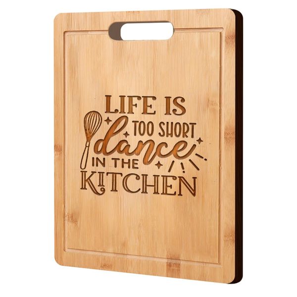 Engraved Bamboo Cutting Board Chopping Board Funny Cutting Block Gifts Idea