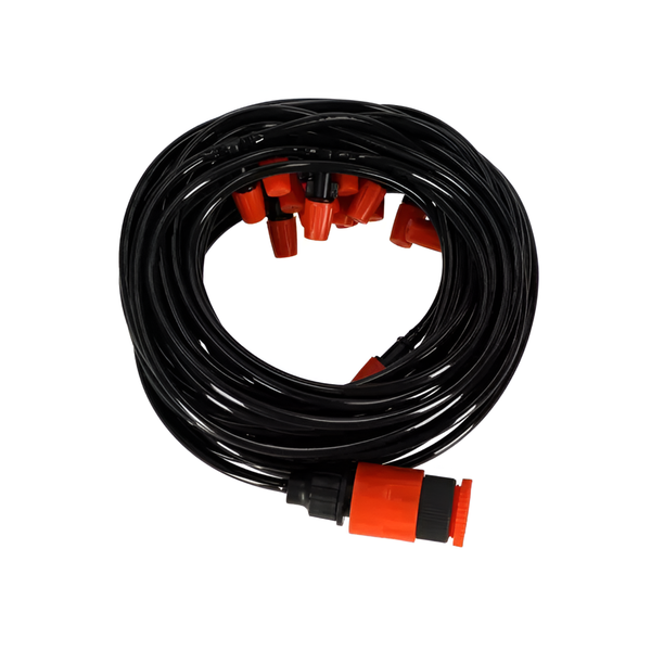 20m Drip Irrigation System with Automatic Sprinkler and Adjustable Nozzles
