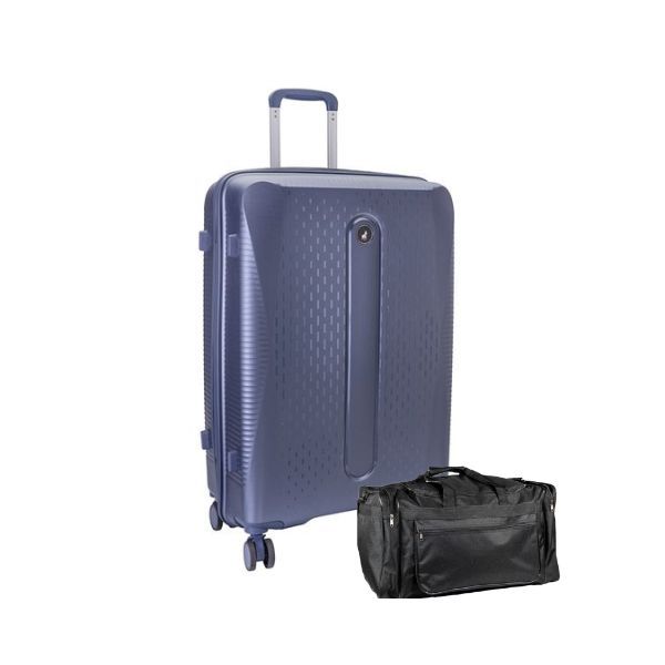Polo Stellar 76cm Large Luggage Trolley Bag + Free Fold Up Duffle