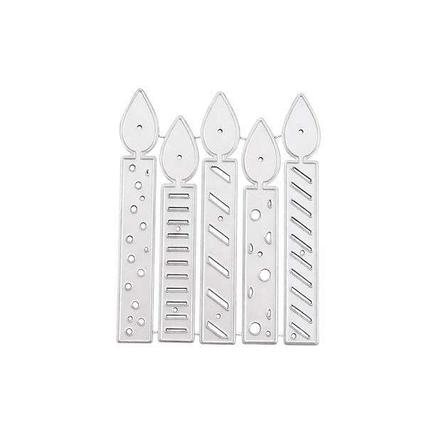 Trocraft Birthday Cake Candles Metal Cutting Dies