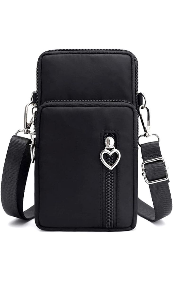 All-Purpose Mini Cross-Body Shoulder Wallet Purse - Sweat