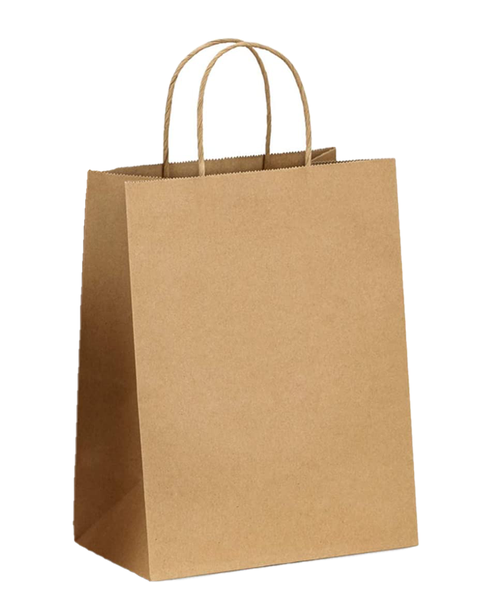 Bestby - Kraft Paper Gift Bags(12 Pack) - White