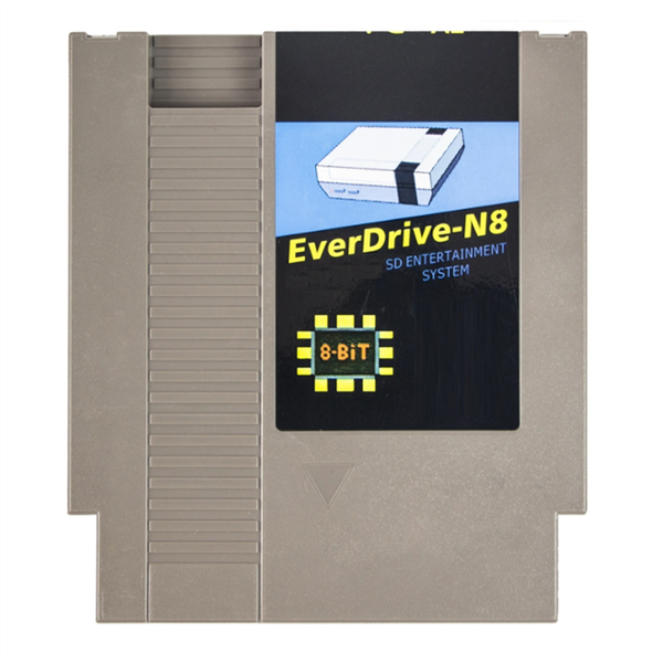 1000 in 1 Remix Game Card Retro for Nes 8 Bit Gray-Brown