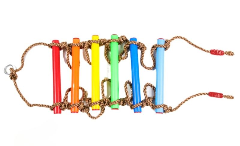 Children's ladder/Indoor and outdoor children's ladder toys-2m/6.6ft