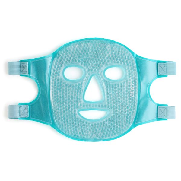 Dewy - Cooling Gel Mask / Spa Face Mask and Ice Cold Compress (Teal)