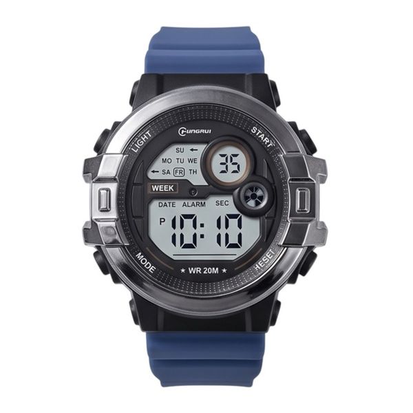 Mingrui Men's Digital Sports Watch - Waterproof LED Display Outdoor Watch