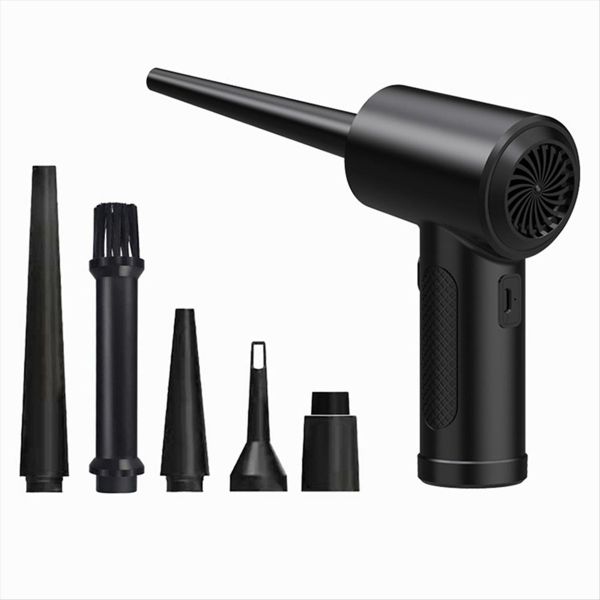Air Cleaner 68W Compression Blower 51000 Rpm Black Powerful Suction