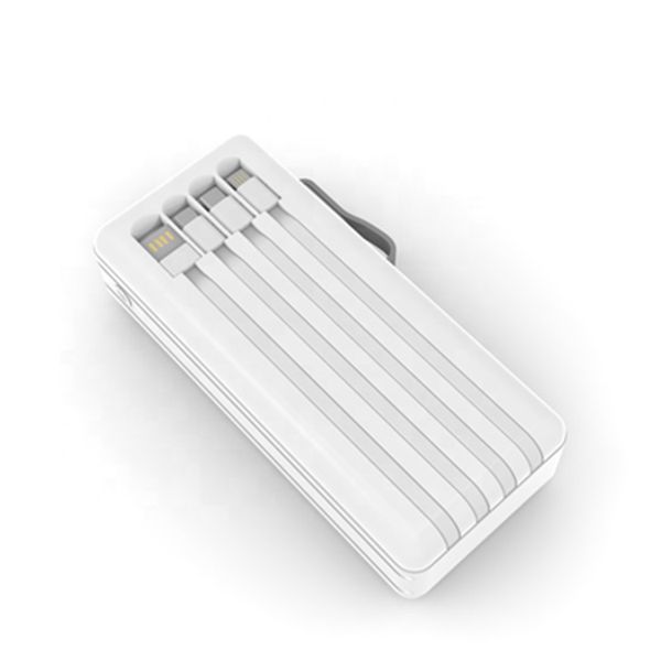 Power Bank 50000 mAh ( 4 Type Cables, LED Light, Digital Display )