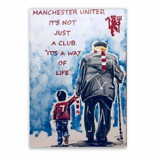 Man United Way of Life Poster - A1