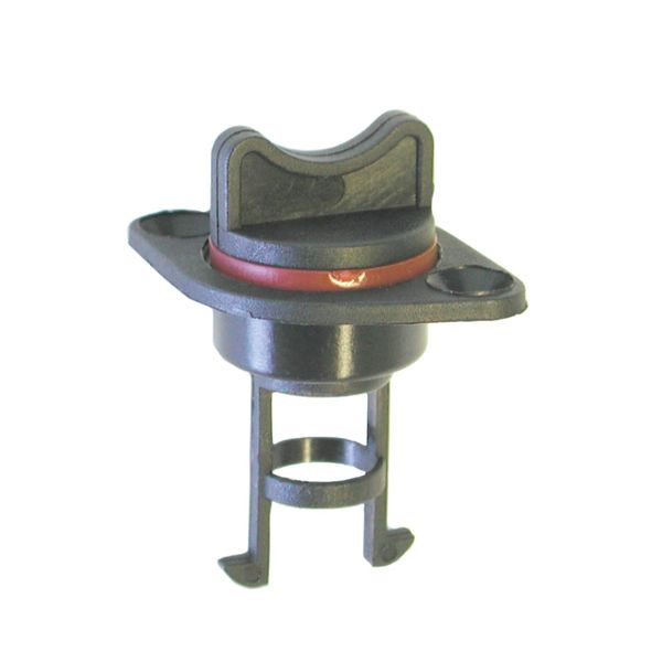 Nylon Drain Plug for Boats - 3/4 Inch (Black)