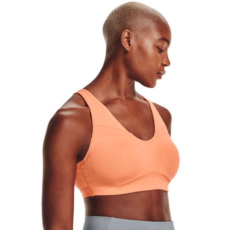 Under Armour Women's Smartform Evolution Medium-Support Sports Bra - Orange, Shop Today. Get it Tomorrow!
