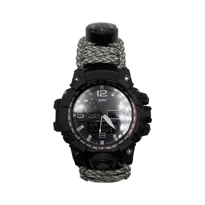 Multifunctional Tactical Paracord Watch AA60 Shop Today. Get it