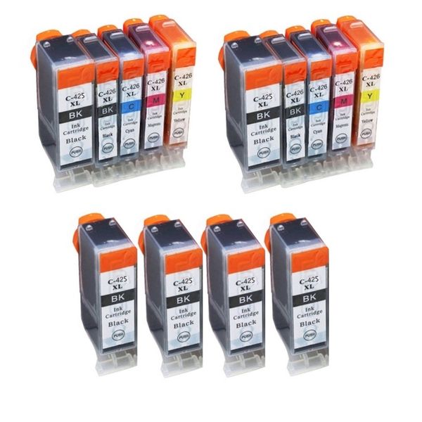 Canon 425XL / 426XL Twin Multipack + 4 Extra Black - Compatible