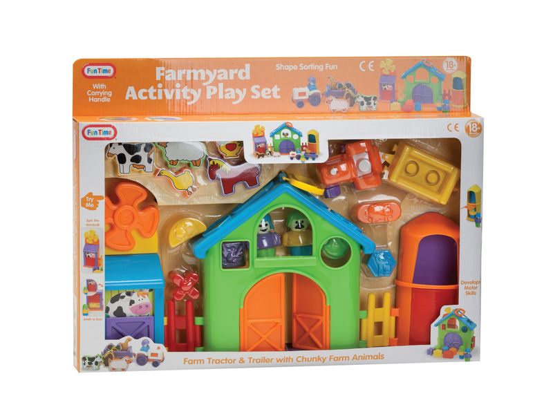 Funtime Farmyard Activity Playset
