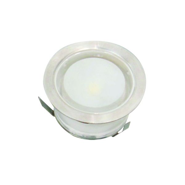 ACDC - Floor/stair/deck Circular Led Light 33mm Dia Cool White Ip67