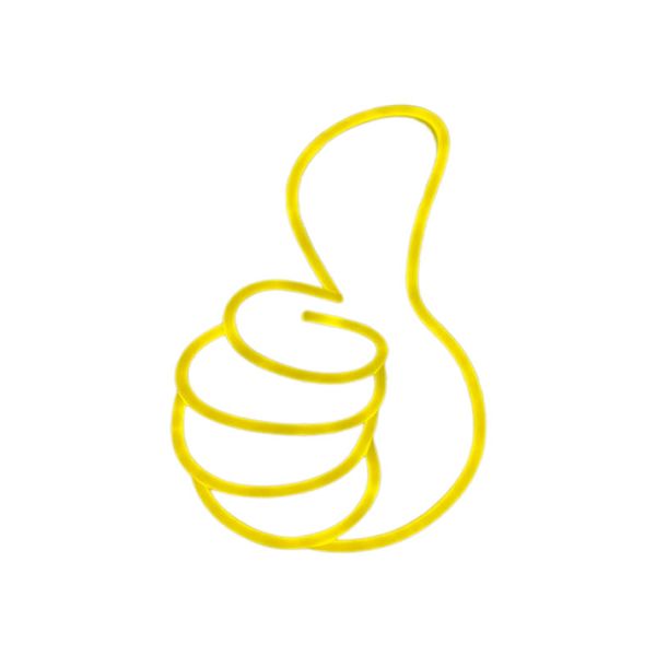 12V 2A Thumbs Up LED Neon Sign Light E-40