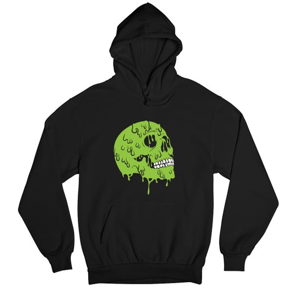 JuiceBubble Melting Skull Ladies Hoodie