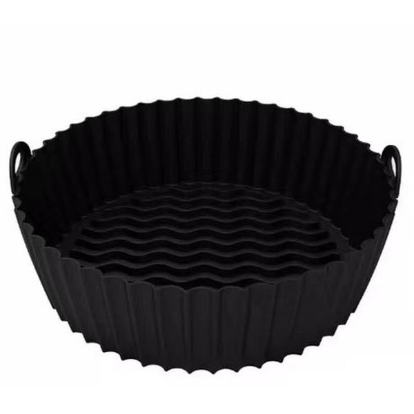 Silicone Air Fryer Basket-set Of 2 - Round - Takemehome