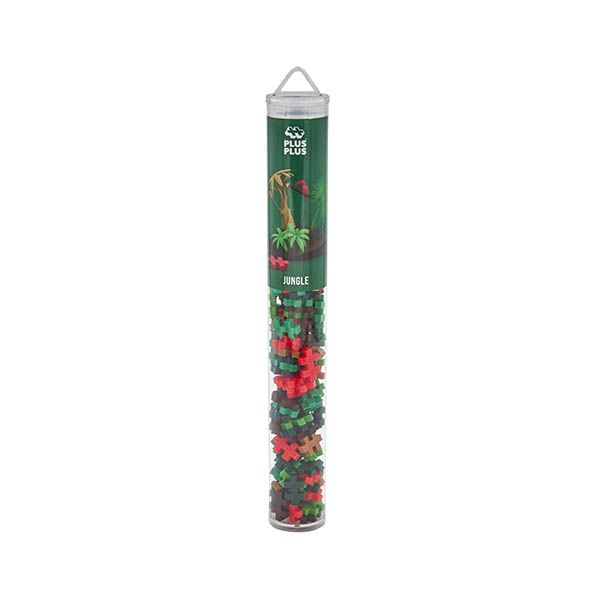Plus Plus Jungle Mix 100 Piece Tube